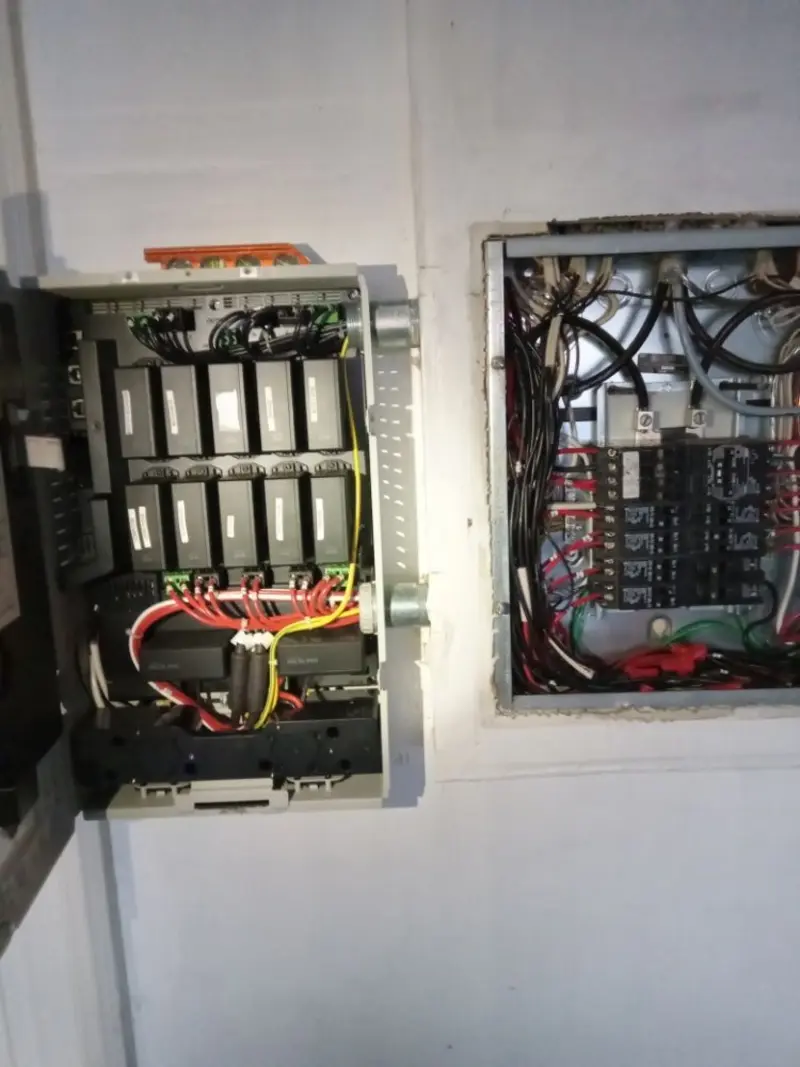 Electrical panel upgrade completed for Electrical Inspection in San Marcos